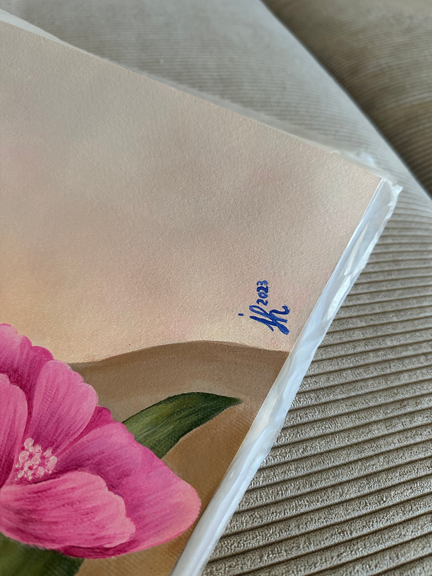 Limitierter Kunstdruck "Flowers for Me"