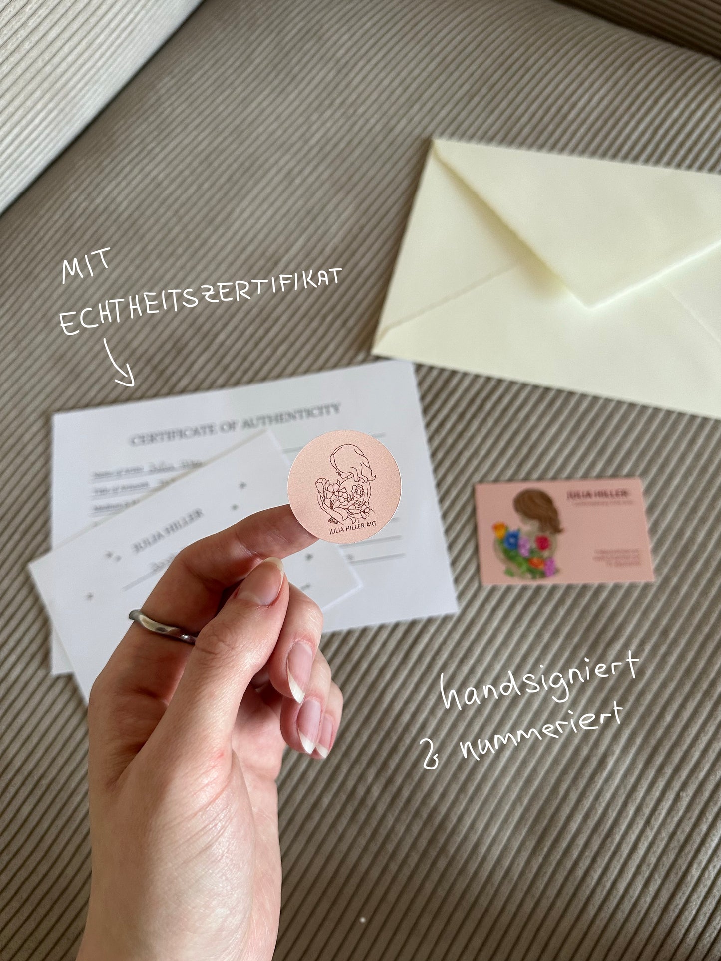 Limitierter Kunstdruck "Flowers for Me"
