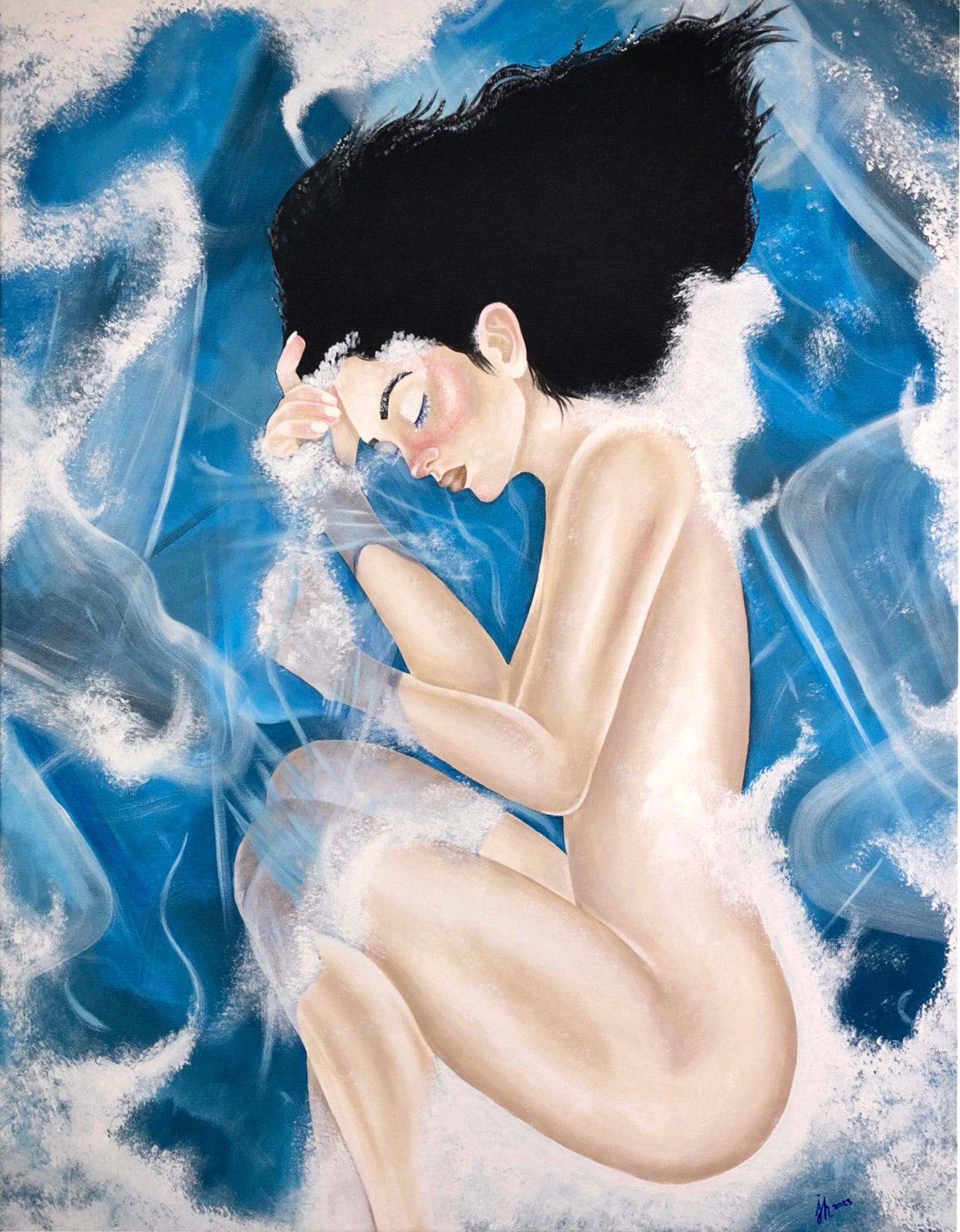 Woman in Ice, 2023