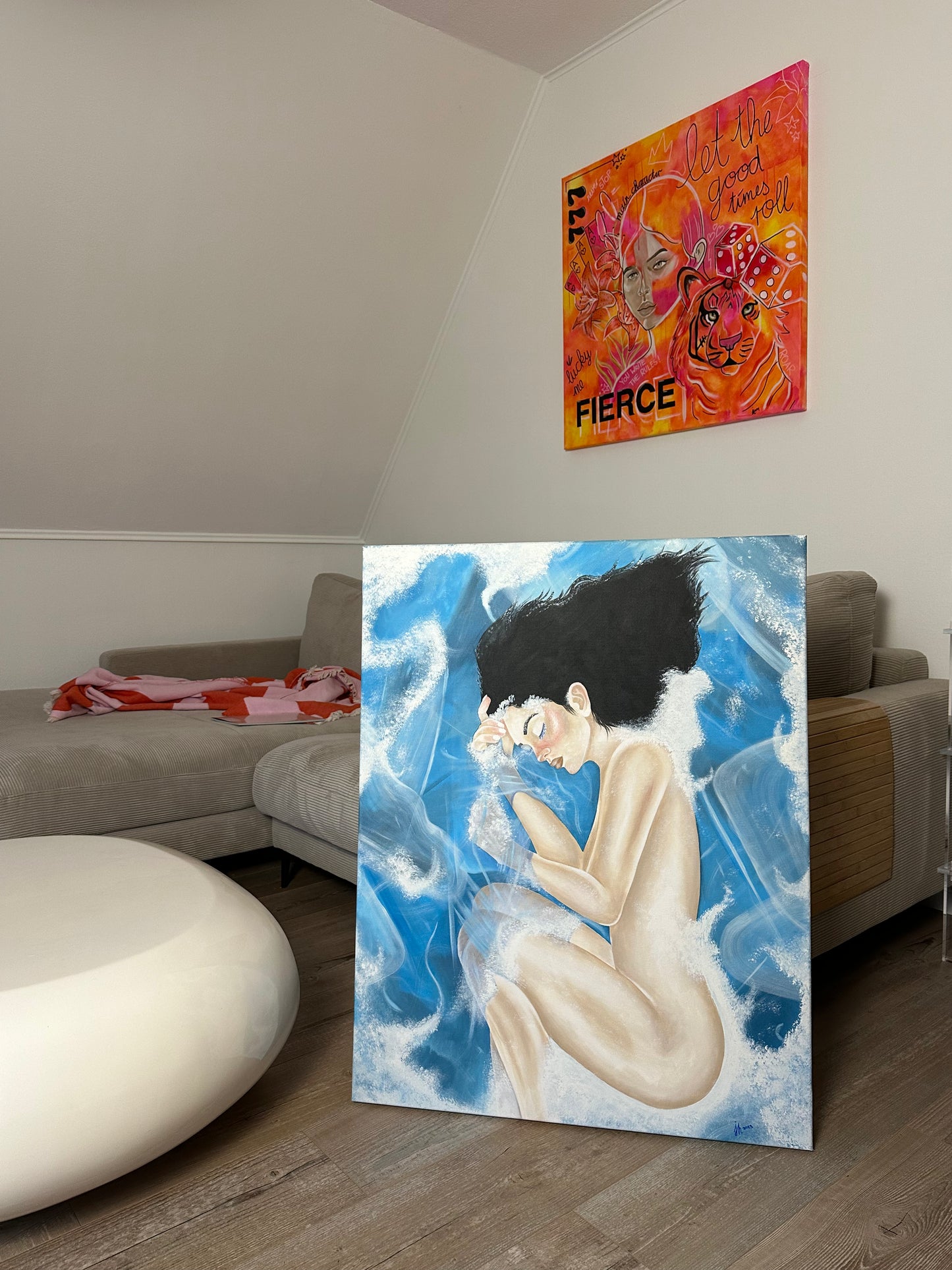 Woman in Ice, 2023